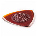 Jim Dunlop Primetone Sculpted Plectra Small Triangle w/grip  (3 pack) - 1.4mm