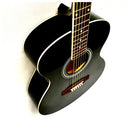 Redding RGC51 Grand Concert Steel String Guitar - Black
