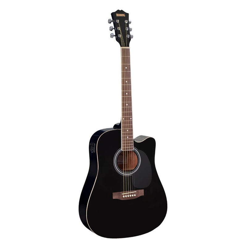 Redding RED50CEBK Dreadnought Acoustic w/pickup - Black