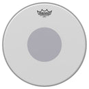 Remo CS-0114-10 Controlled Sound Coated Black Dot Drumhead Bottom Black Dot, 14"