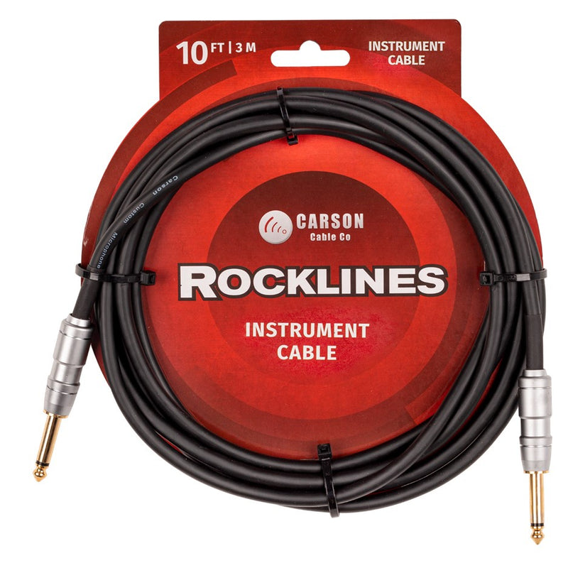 Carson ROK10SS Instrument Lead - 3 meters