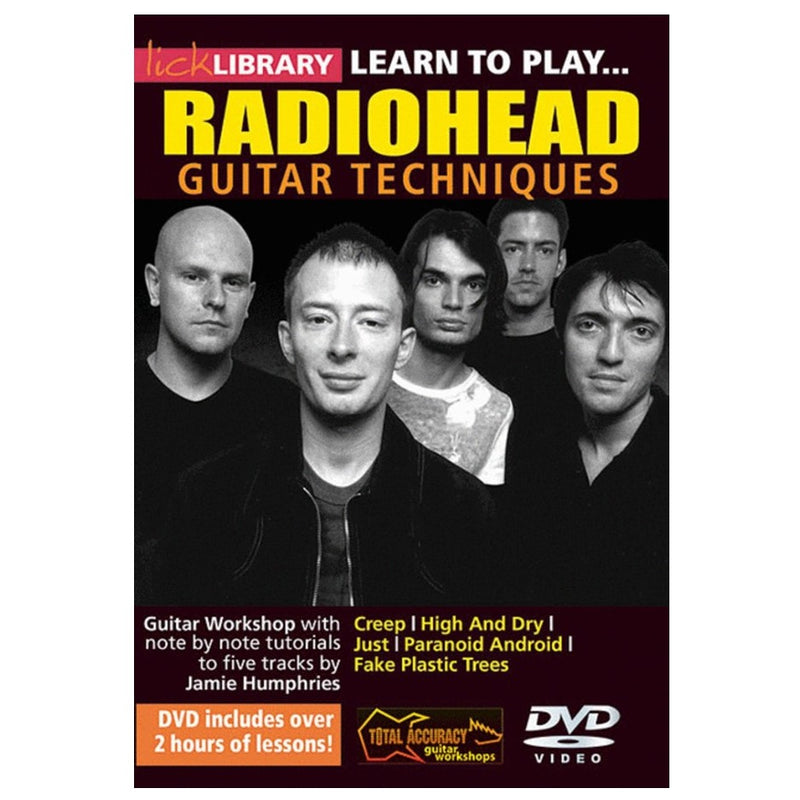 Radiohead - Learn to Play Radiohead Licks Guitar Technique DVD