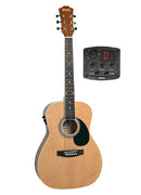 Redding RED34E 3/4 Size Steel String Guitar w/ pickup - Natural