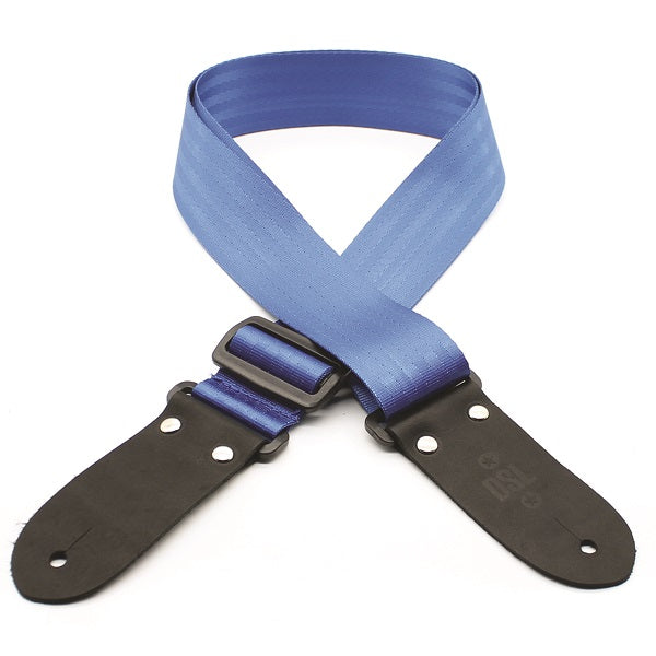 DSL SB20 Seat Belt Webbing Guitar Strap - Blue