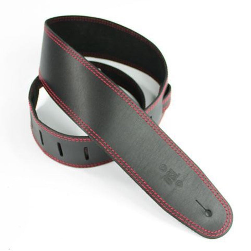 DSL SGE25-15-6 2.5" Single Ply Black/Red Stitch Strap