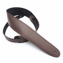 DSL - SGE Classic Design Guitar Strap (Brown, Brown Stitching)