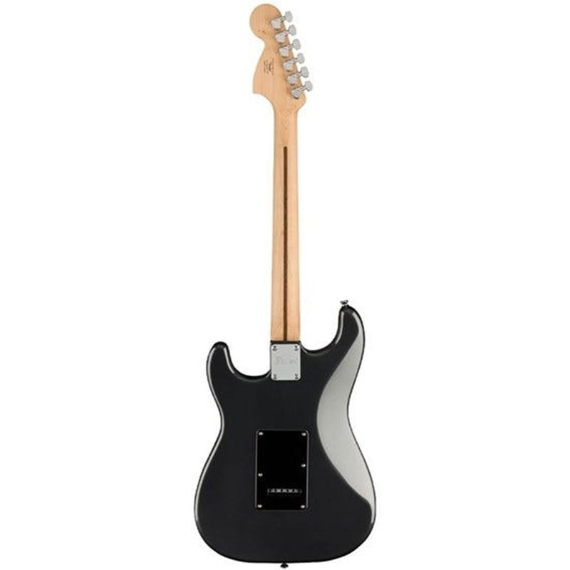 Squier Affinity Strat HSS Pack w/ Gig Bag & Frontman 15G (Charcoal Frost Metallic)