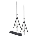 Xtreme SS252 Speaker Stand Pair w/ Carry Bag