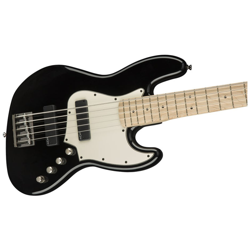 Squier Contemporary Active 5 String Jazz Bass V HH, Maple Fingerboard - Black