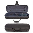 V-Case TV134 Deluxe Rectangular Poly Violin Case - 4/4 Size