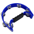 Mano Percussion TMP11BL 1/2 Moon Tambourine - Blue