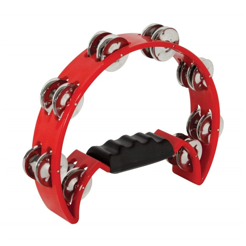 Mano Percussion TMP11R 1/2 Moon Tambourine - Red
