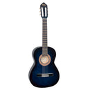 Valencia VC102 1/2 Size Classical Guitar - Blue Burst