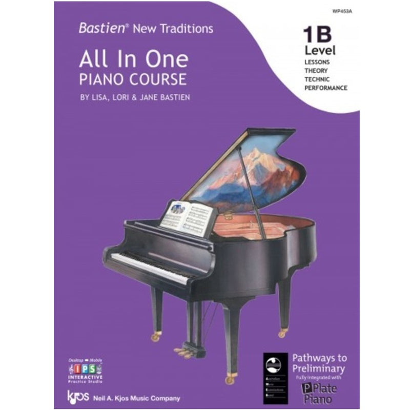 Bastien New Traditions - Level 1B All In One Piano Course