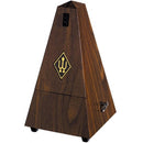 Wittner 855131 Maelzel Metronome w/ Bell, Plastic - Walnut Finish