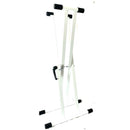 VM Double Braced Keyboard Stand Short Arm - White
