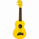 Makala MK-SD Soprano Dolphin Ukulele - Solid Yellow Gloss