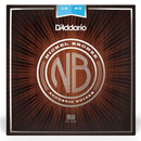 D'Addario NB1253 Nickel Bronze Acoustic Guitar Strings - 12-53
