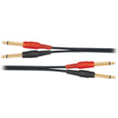 VM AR15 2 x 6.3 Mono Jack to 2 x 6.3 Mono Jack Cable