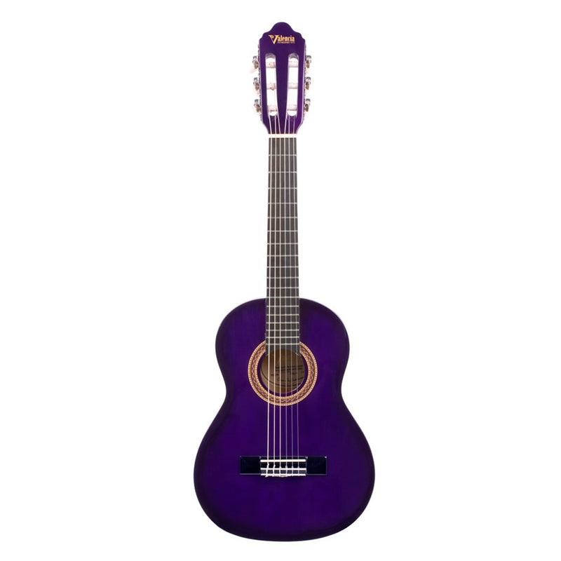Valencia VC101PPS Classical Guitar 1/4 Size - Purple