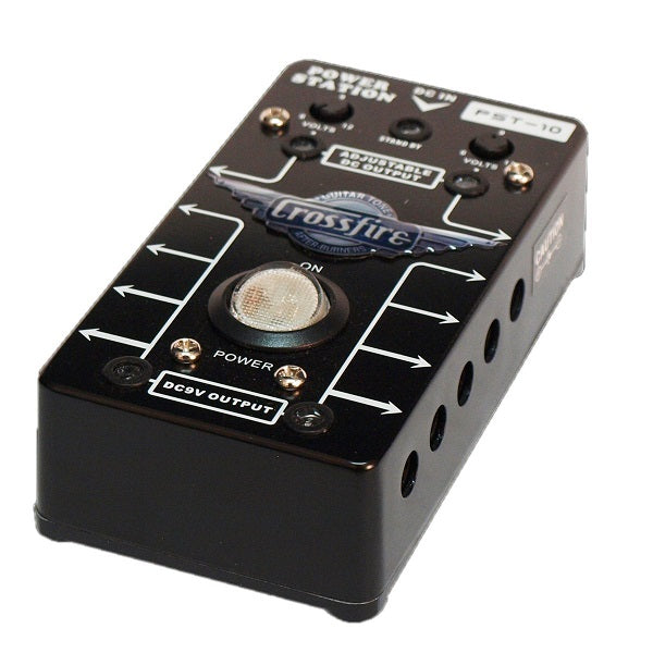 Crossfire10-Station Power Supply for Guitar Effects Pedals