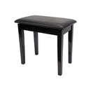 Crown CPS-2S Piano Bench w/ Compartment - Black
