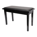 Crown CPS-1 Piano Wide Bench w/ Compartment - Black