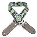 DSL JAC20 Jacquard Weaving Guitar Strap - Fair Blue