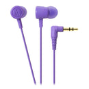 Audio Technica DIP ATH-CKL220 Earphones - Purple