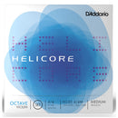 D'Addario Helicore H350 Medium tension Octave Violin - 4/4