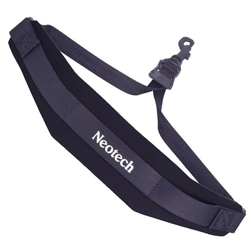 Neotech Soft Saxophone Strap Regular - Swivel Hook (Black)