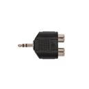 2 x RCA Female - 3.5mm Stereo Adaptor