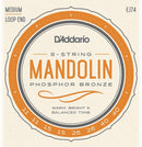 D'Addario EJ74 Mandolin Strings, Phosphor Bronze, Medium, 11-40