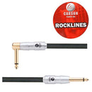 Carson ROK20SL Instrument Lead 20ft - 6.09m Straight/Angled