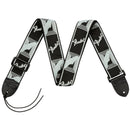 Fender 2" Monogrammed Guitar Strap - Black/Light Grey/Dark Grey