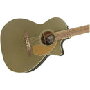 Fender Newporter Player Olive Satin Acoustic Guitar w/Pickup