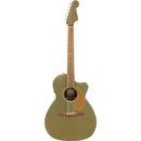 Fender Newporter Player Olive Satin Acoustic Guitar w/Pickup