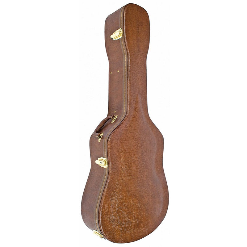 V-Case HC15BG Acoustic Guitar Case (Brown Tolex)
