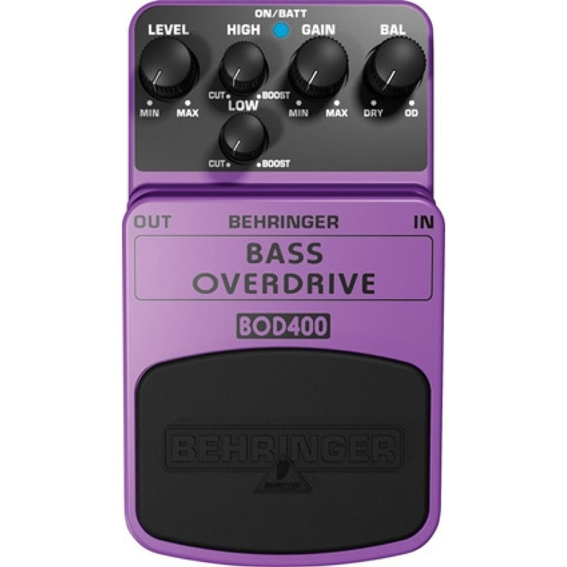 Behringer BOD400 Bass Overdrive Pedal