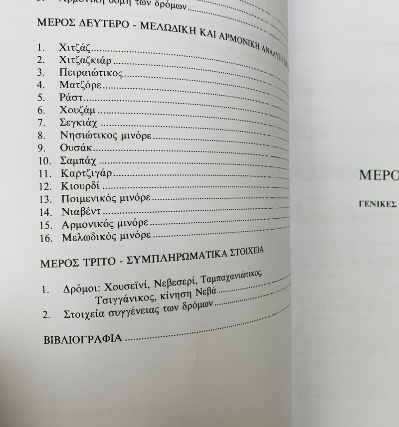 Traditional Greek Scales