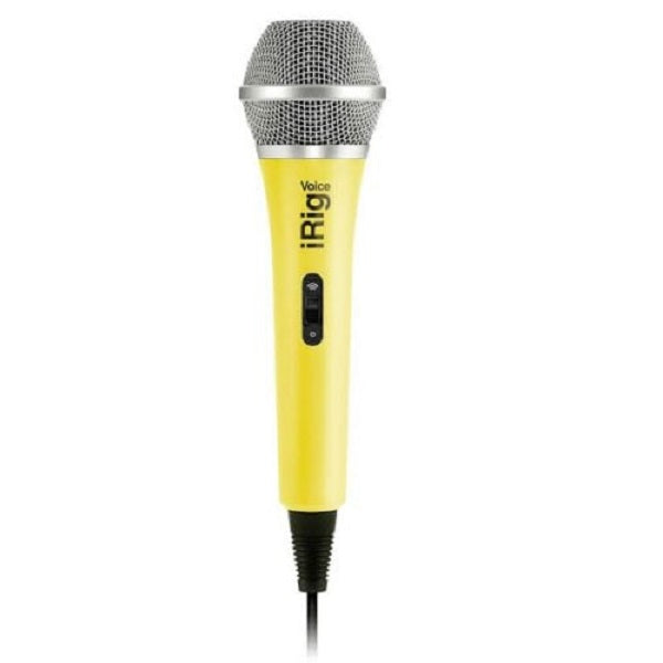 IK Multimedia iRig Voice Yellow Microphone
