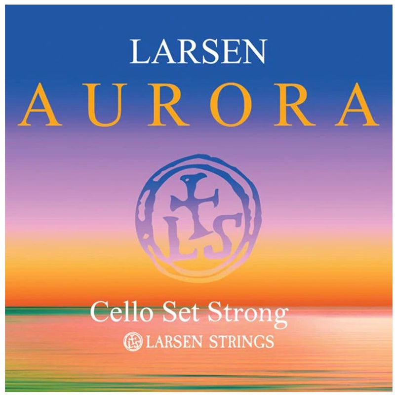 Larson Aurora Cello Strings - Medium Set