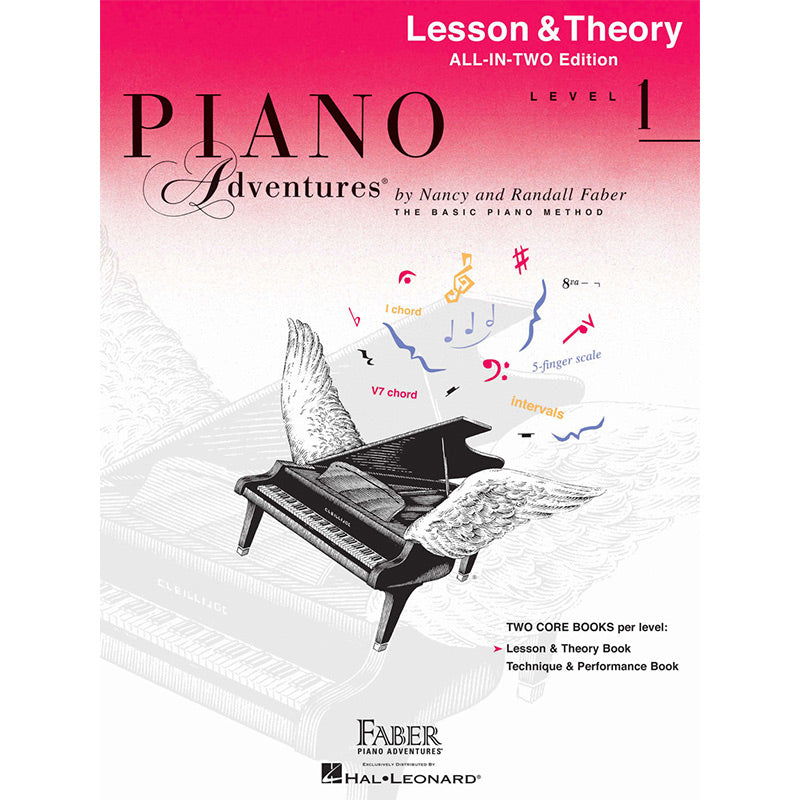 Piano Adventures All-In-Two Level 1 - Lesson and Theory Book