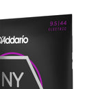 D'Addario NYXL9544 Nickel Wound, Super Light + 9.5-44