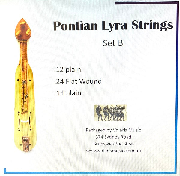 Pontian Lyra Strings - Set B