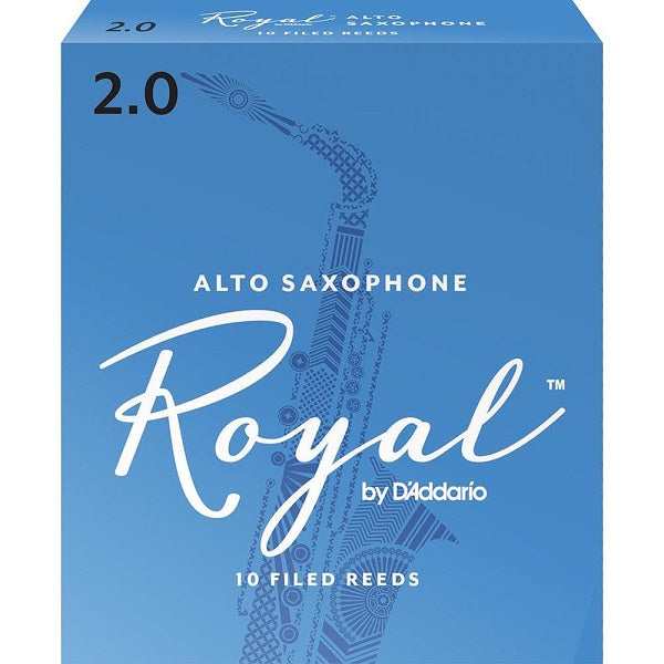 Rico Royal by D'Addario Alto Sax Reeds (ALL STRENGTHS)