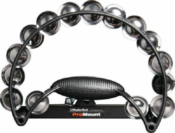 RhythmTech Pro - RTPRO10 Tambourine with Steel Jingles & Mounting System