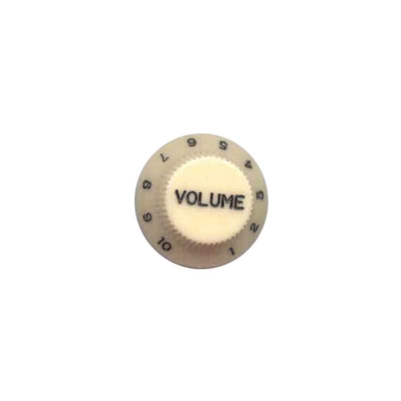 Dunlop Stratocaster Style Volume Knob - Cream