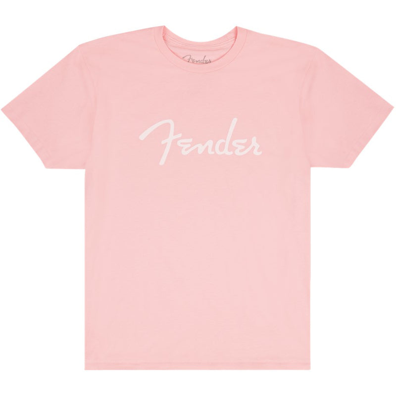 Fender Spaghetti Logo T-Shirt - Pink