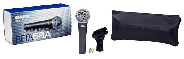 Shure Beta 58A - Dynamic Vocal Microphone